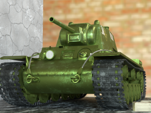 kv-1 Modelo 3D