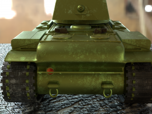 kv-1 Modelo 3D