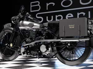 brough superior ss100 1926 3D Model
