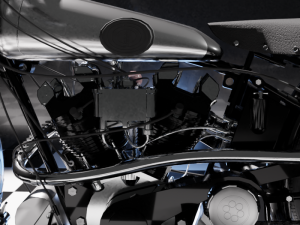 brough superior ss100 1926 3D Model