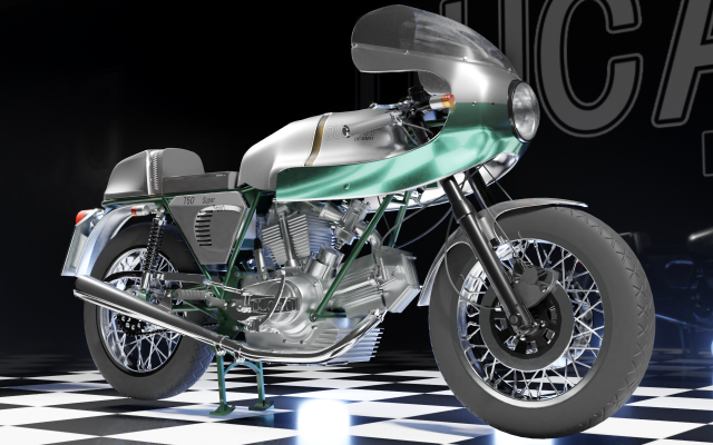 DUCATI imola750ss Modello 3D .c4d .max .obj .3ds .fbx .stl .blend 