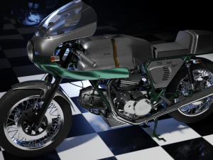 DUCATI imola750ss Modello 3D