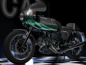 DUCATI imola750ss Modello 3D