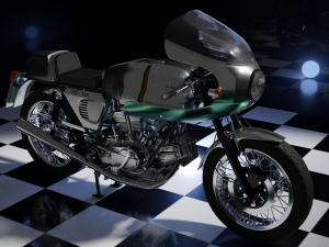 DUCATI imola750ss Modello 3D