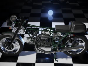 DUCATI imola750ss Modello 3D