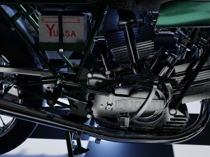 DUCATI imola750ss Modello 3D