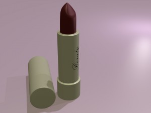 Beauty lipstick Modelo 3D