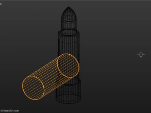 Beauty lipstick 3D Model