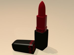 Luxury lipstick Model 3D