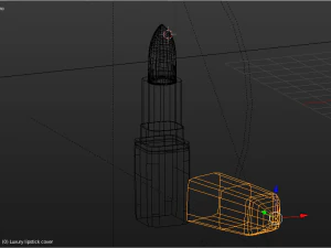 Luxury lipstick 3D Model