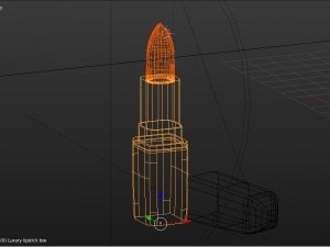 Luxury lipstick Model 3D