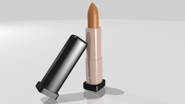 stylish lipstick Modelo 3D .c4d .max .obj .3ds .fbx .stl .blend