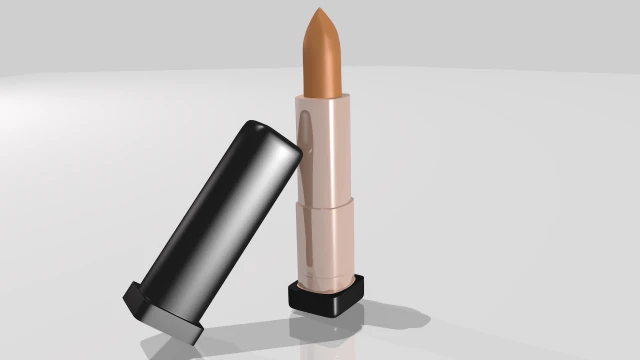 stylish lipstick 3D Model .c4d .max .obj .3ds .fbx .stl .blend 