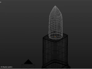 Royalty lipstick 3D Model