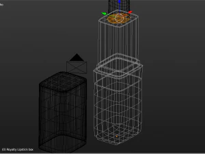 Royalty lipstick 3D Model