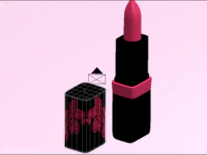 Royalty lipstick 3D Model