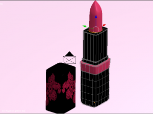 Royalty lipstick 3D-Modell