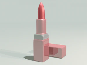 Princess lipstick 3D Model