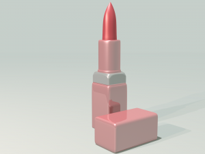 Princess lipstick 3Dモデル