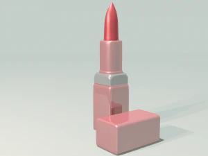 Princess lipstick 3D Model
