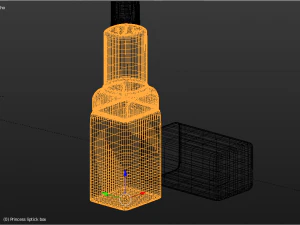 Princess lipstick 3D Model