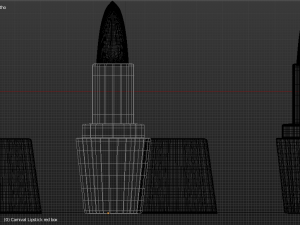 Carnival lipsticks 3D 模型