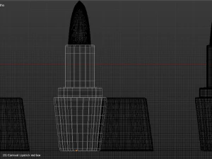 Carnival lipsticks 3D Model