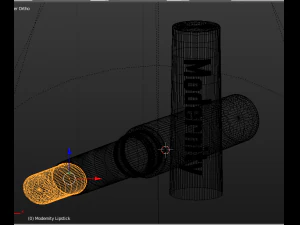 Modernity lipstick 3D Model