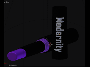 Modernity lipstick 3D-Modell