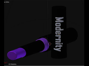 Modernity lipstick 3D Model