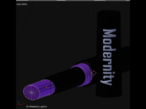Modernity lipstick 3D-Modell