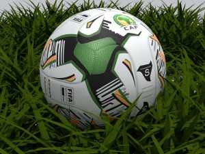 Africa cup 2017 match ball 3D Model
