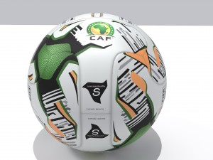 Africa cup 2017 match ball 3D Model