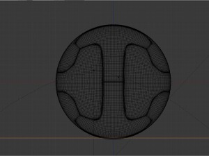 Africa cup 2017 match ball 3D Model
