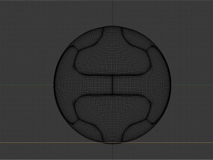Africa cup 2017 match ball 3D Model
