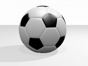 the soccer ball 3D Model