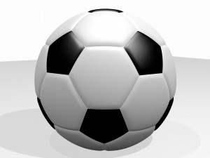 the soccer ball 3D Model