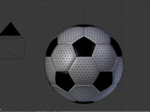 the soccer ball 3D Model