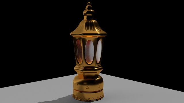 The ramadan lantern 3D-Modell .c4d .max .obj .3ds .fbx .stl .blend 