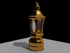 Рамадан фонарь 3D Модель