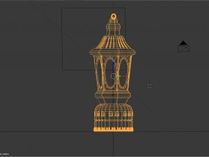 Рамадан фонарь 3D Модель