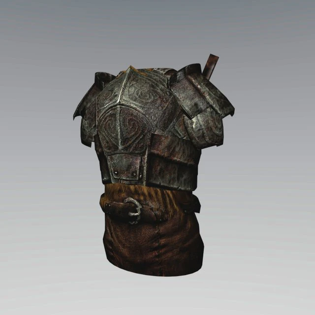 ancient armor 3D Model .c4d .max .obj .3ds .fbx .stl .blend 