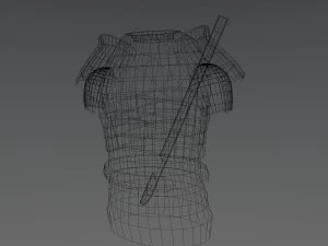 ancient armor 3D Model