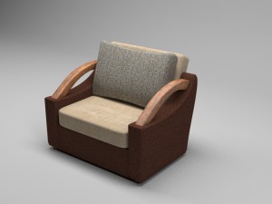armchair 3D 模型