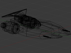 space ship 2099 Modelo 3D