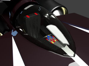 space ship 2099 Modelo 3D