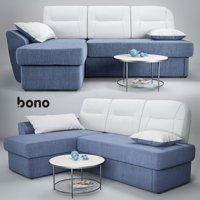 sofa bono optima Modèle 3D .c4d .max .obj .3ds .fbx .stl .blend 