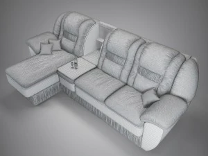 sofa bono chester2 3D Model