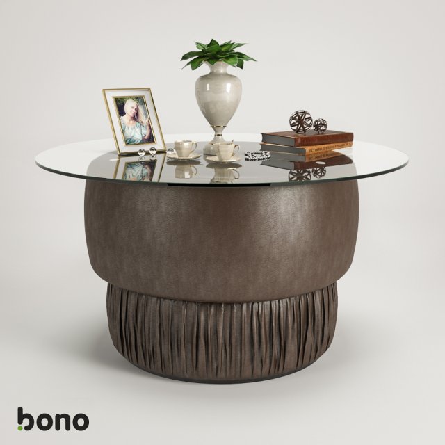 table bono chester 3D Model .c4d .max .obj .3ds .fbx .stl .blend 