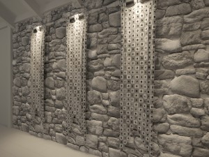 medieval flags 3D मॉडल